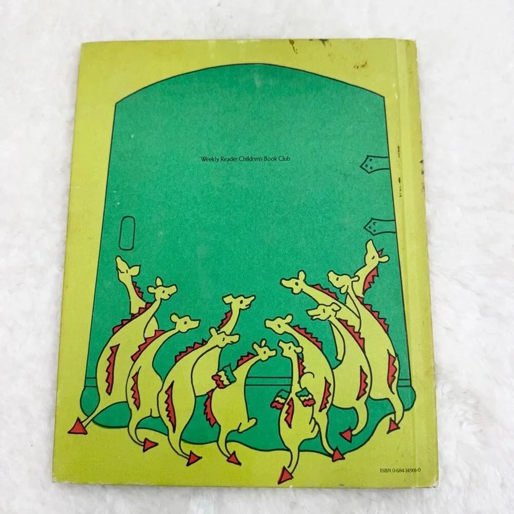 How Many Dragons Behind the Door Vintage 1977 Hardcover Children’s Picture Book